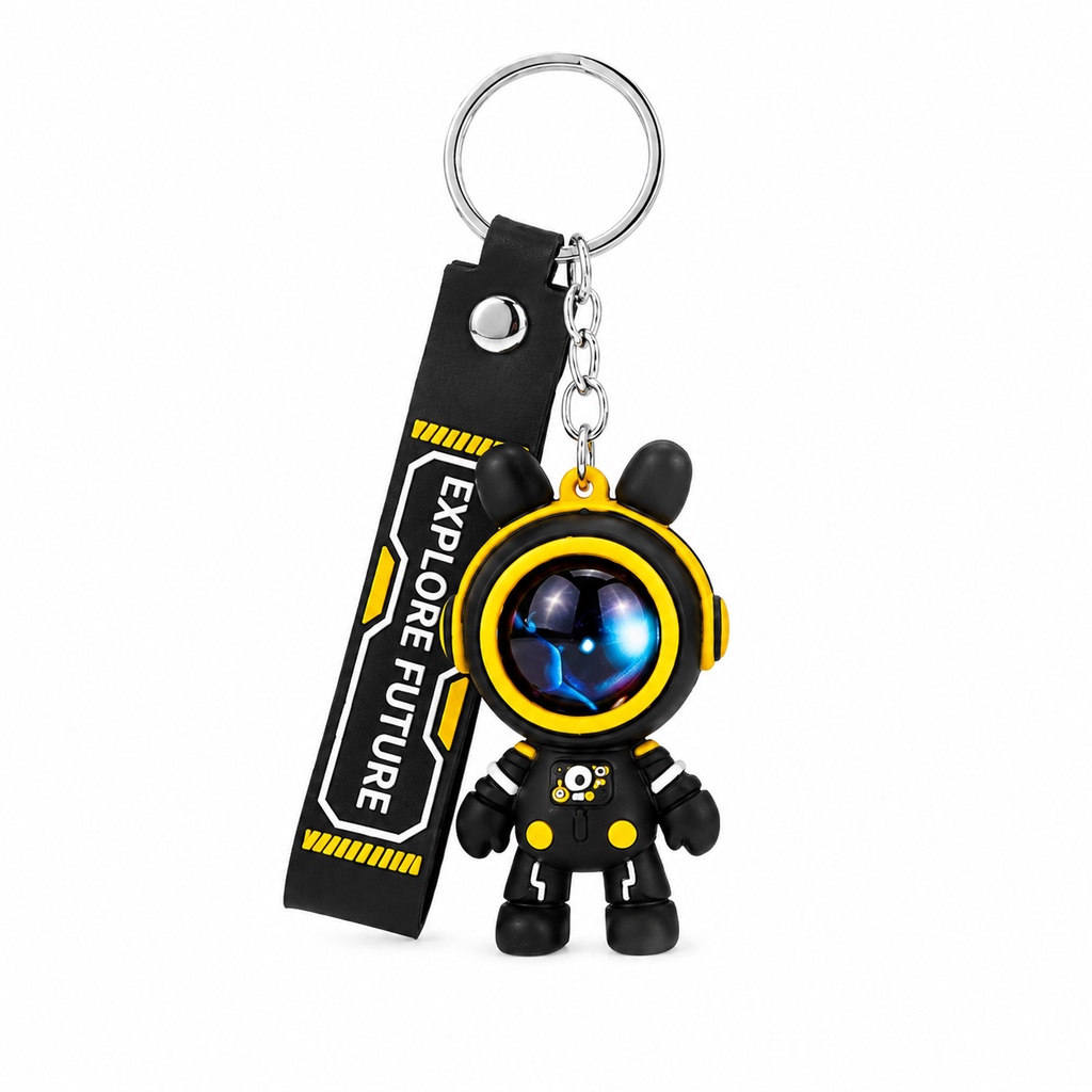 PO Astronaut Keychain | Cute Space-Inspired Bag Charm