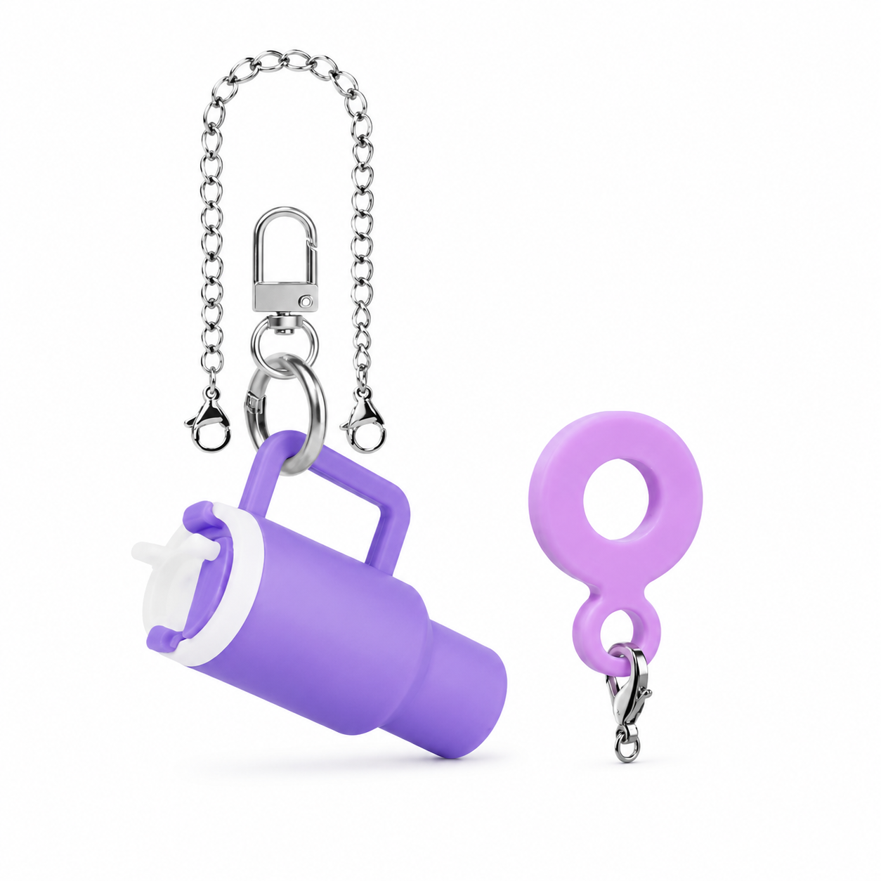 PO Mini Tumbler Keychain | Cute Bag & Key Accessory