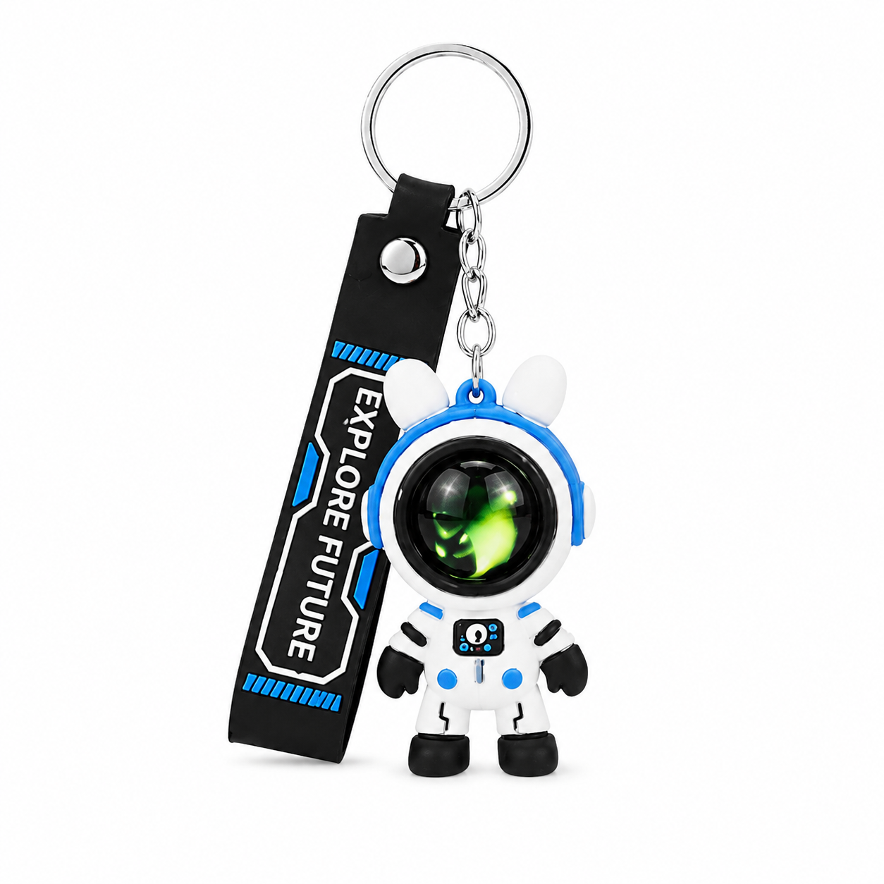 PO Astronaut Keychain | Cute Space-Inspired Bag Charm