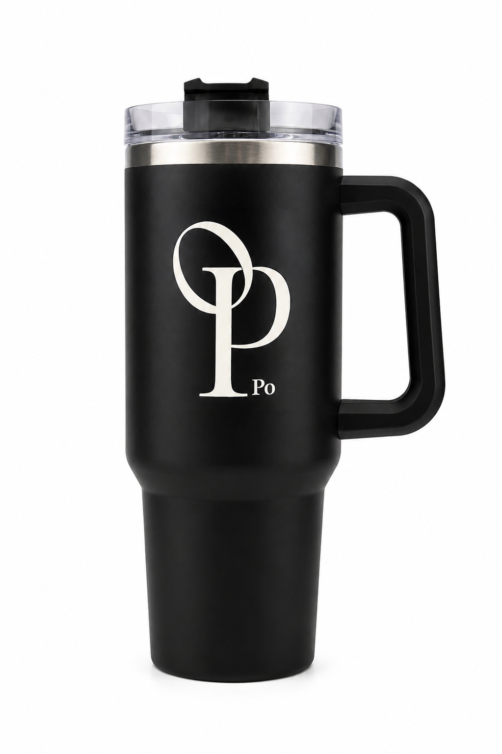 PO Voyager Tumbler 40 oz | Insulated Tumbler with Handle