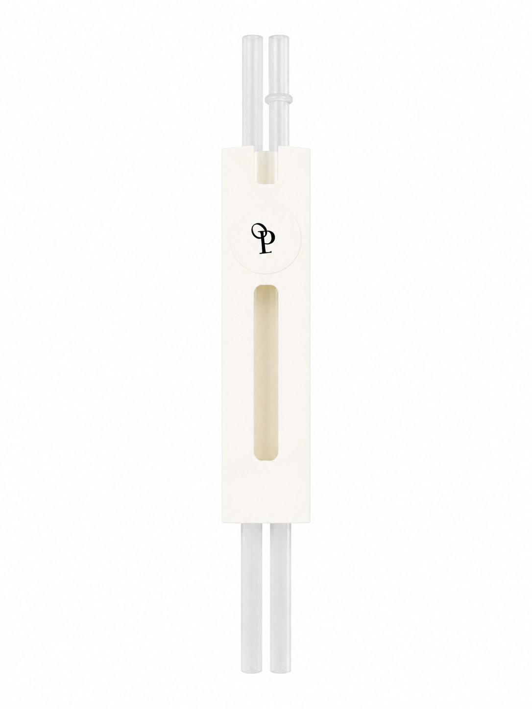 PO Clear Reusable Straw Set | 2-Pack Tumbler Straws