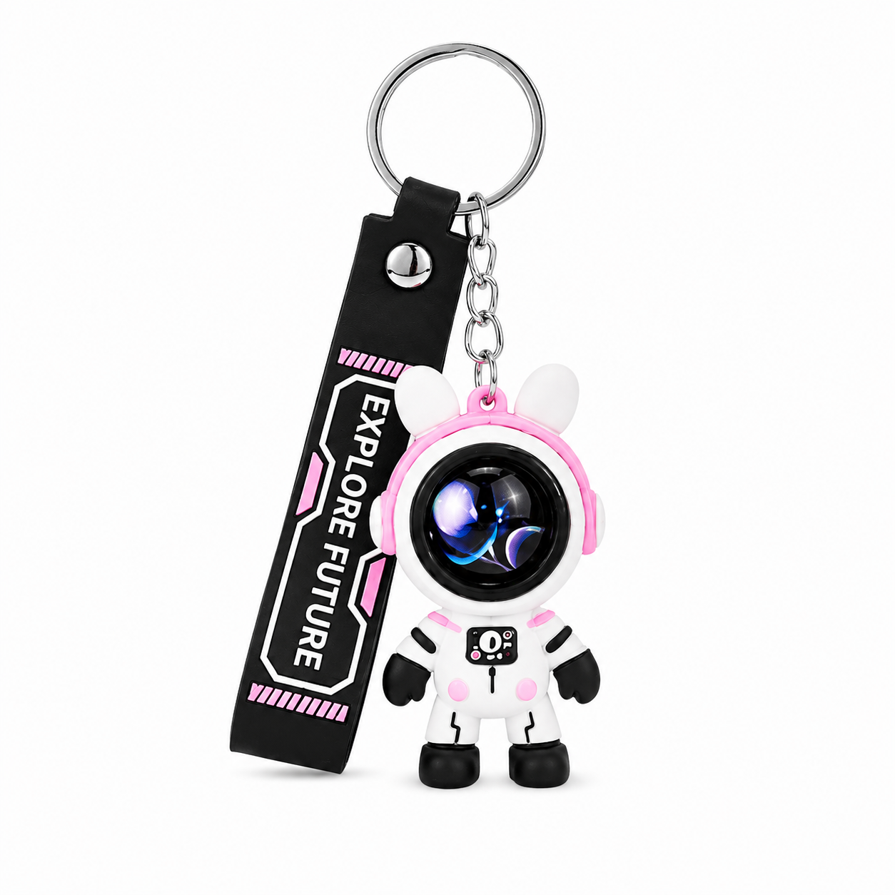 PO Astronaut Keychain | Cute Space-Inspired Bag Charm
