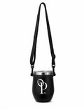 PO Rover Wine Tumbler | Insulated Stainless Steel Tumbler with Shoulder Strap & Straw+straw cleaner