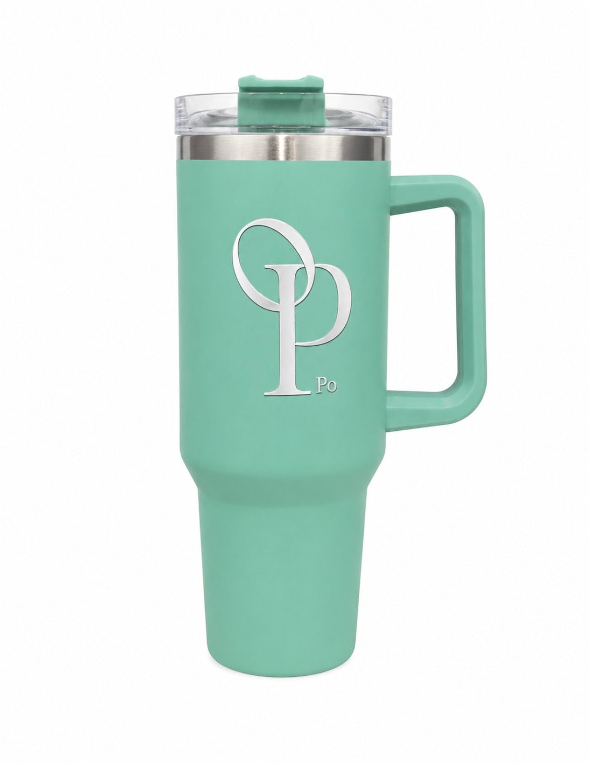 PO Voyager Tumbler 40 oz | Insulated Tumbler with Handle
