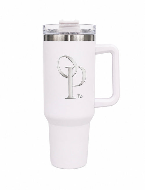 PO Voyager Tumbler 40 oz | Insulated Tumbler with Handle