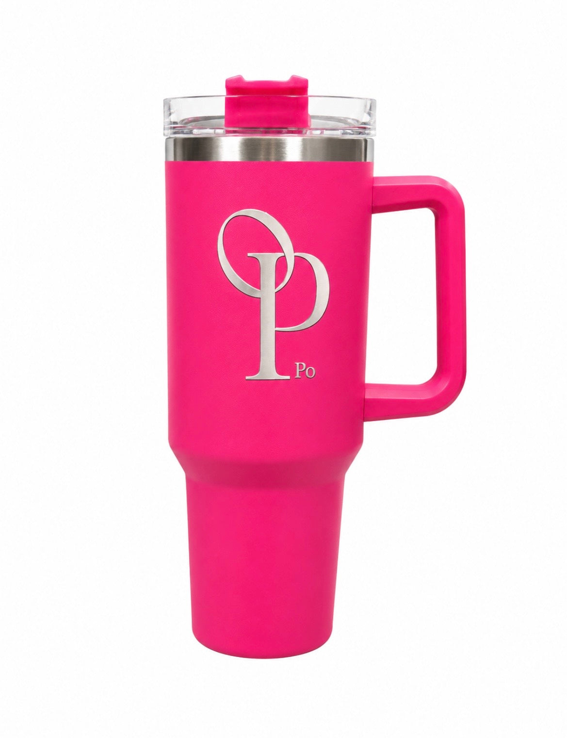 PO Voyager Tumbler 40 oz | Insulated Tumbler with Handle